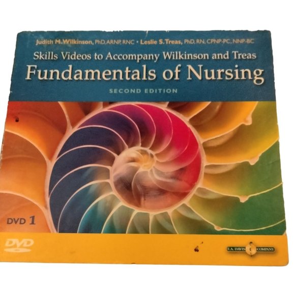 Davis Fundamentals Nursing Skills Video Wilkinson DVD 1 Vital Signs Assessment - Picture 1 of 3